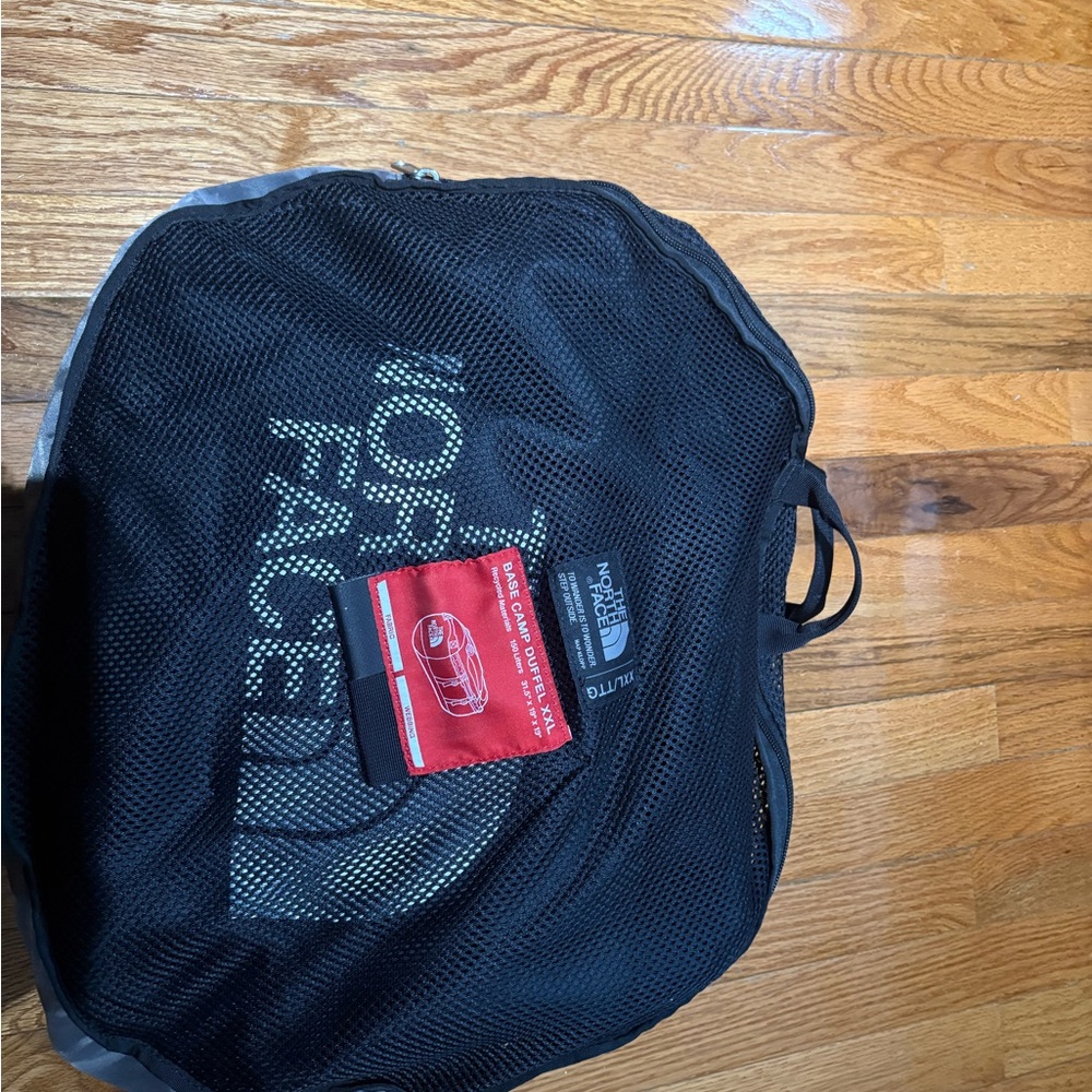 The North Face Black Mesh Duffel Bag